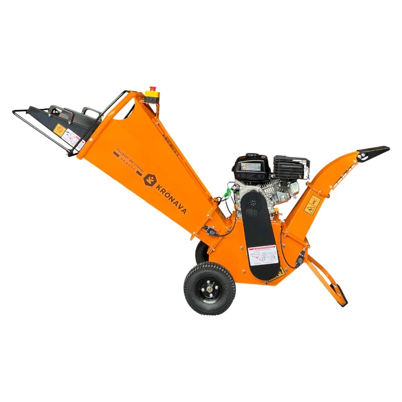 Tocătoare de crengi - Tocător de crengi pe benzină Kronava RNA650 – 4000 W, 4 timpi, diametru tocare 100 mm – Putere și independență totală pentru grădină, livadă sau șantier!