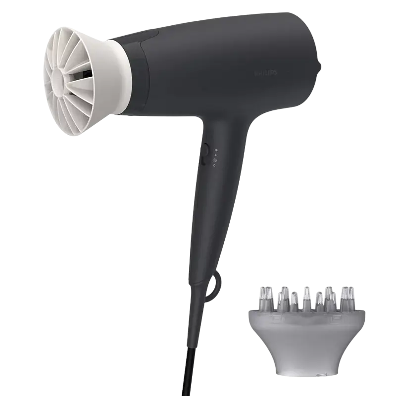 Бытовая техника - Фен Philips BHD302/30, 1600 Вт, Черный