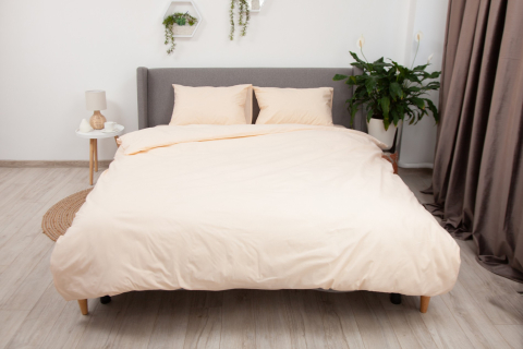 Lenjerii de pat - Set de lenjerie pentru pat Relaxe Home Soft Dreams 200 x 220 cm Creamy