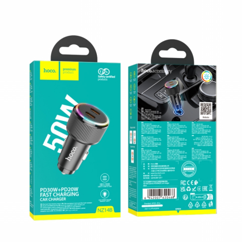 Încărcătorul auto HOCO NZ14B Guerrero PD50W [1]