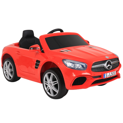 Электромобиль MERCEDES-BENZ SL500 12V7Ah, мотор 390x2, колёса EVA – спортивный стиль и комфорт для юных гонщиков [3]