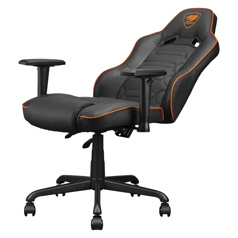 Scaun Gaming Cougar Fusion S, PVC Piele, Negru | Portocaliu [4]