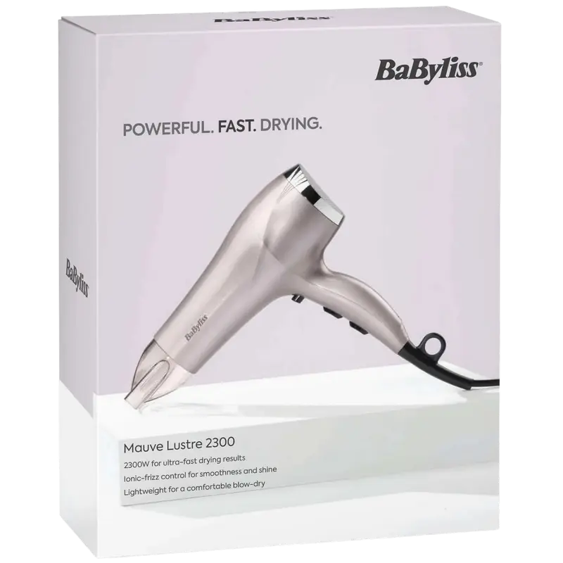 Uscător de păr BaByliss D781E, 2300W, Roz [5]