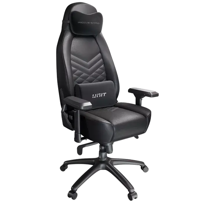 Scaun Gaming Proove Unit, PU Piele, Negru [1]