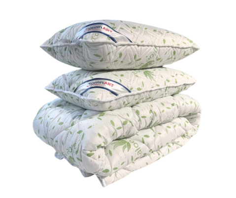 Set Plapuma + 2 perne Somnart Aloe Vera 200 x 220 cm [5]