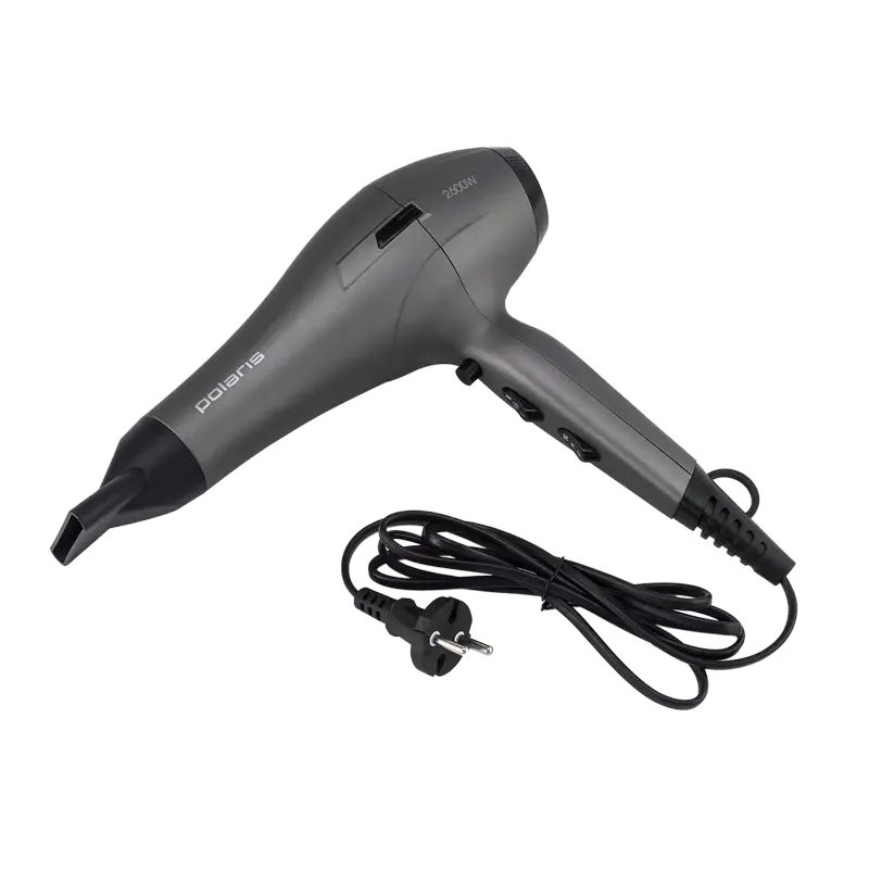 Uscător de păr Polaris PHD2600AСi, 2600W, Grafit [3]