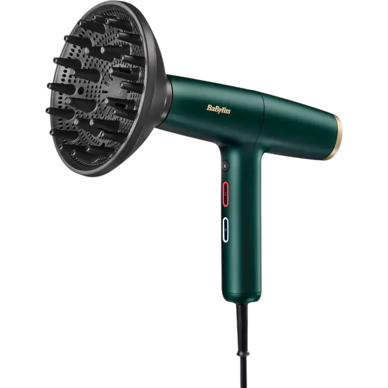 Uscător de păr BaByliss D6555DE, 1700W, Verde [2]