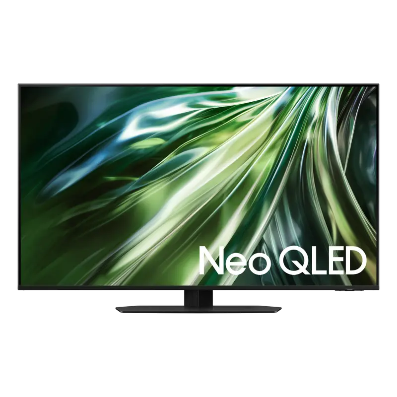 Televizoare si Proiectoare - 43" QLED SMART TV Samsung QE43QN90FAUXUA, 3840x2160 4K UHD, Tizen, Черный