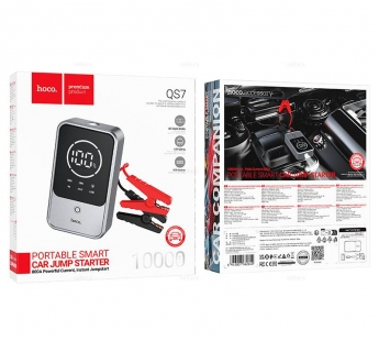Умный пауэрбанк QS7 Source 10000mAh, Metal Gray – мощный источник энергии и экстренный запуск автомобиля! [2]