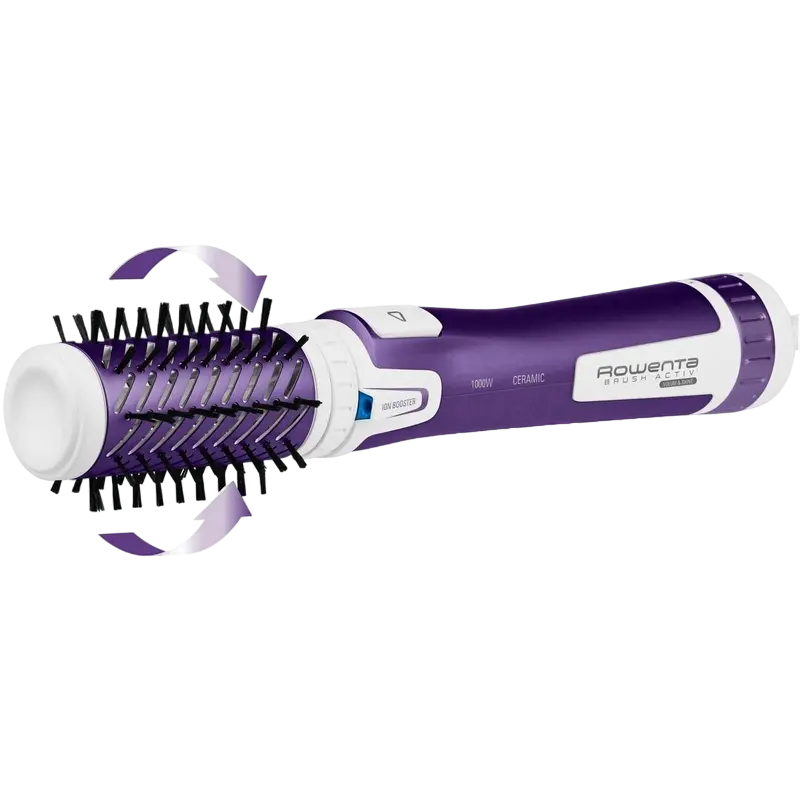 Uscător de păr-perie Rowenta Activ Volume & Shine CF9530F0, 1000 W, Violet | Alb [1]