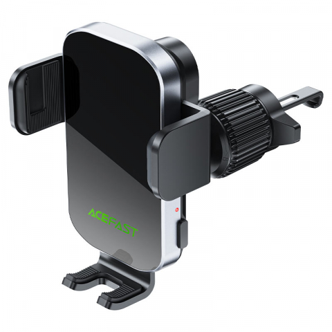 Încărcător Wireless - Беспроводной автомобильный держатель D52 с электрическим зажимом для вентиляции – черный