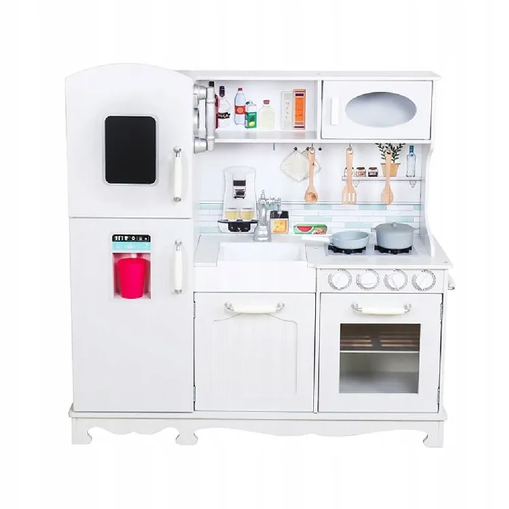 Игровые центры - Деревянная кухня для девочек – с звуками и подсветкой