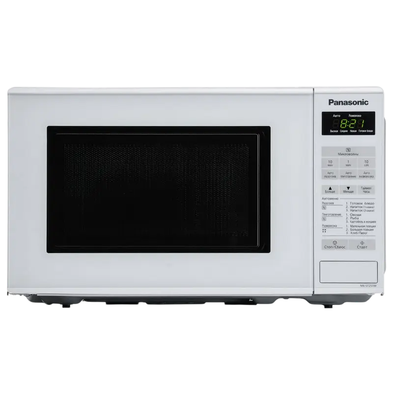 Крупная бытовая техника - Печь микроволновая Panasonic NN-ST251WZUE, Белый