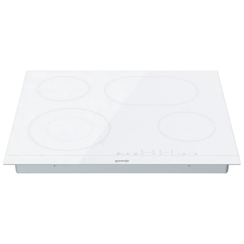 Plită Electrică Incorporabilă Gorenje ECT643WCSC, Vitroceramică Albă cu Control Touch [3]