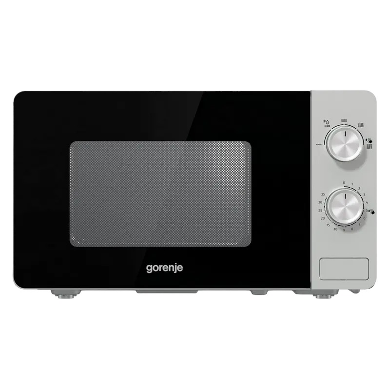Крупная бытовая техника - Печь микроволновая Gorenje MO 20 E1S, Серебристый
