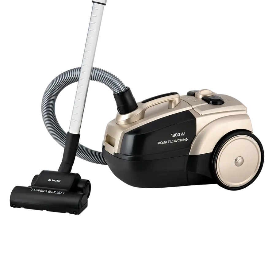 Aspirator VITEK VT-8100, Auriu | Negru [1]