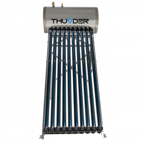 Panouri solare presurizate cu rezervor - Panou Solar Presurizat THUNDER – 100L, cu Controler și Heat-Pipe | Eficiență pentru toate cele 4 anotimpuri