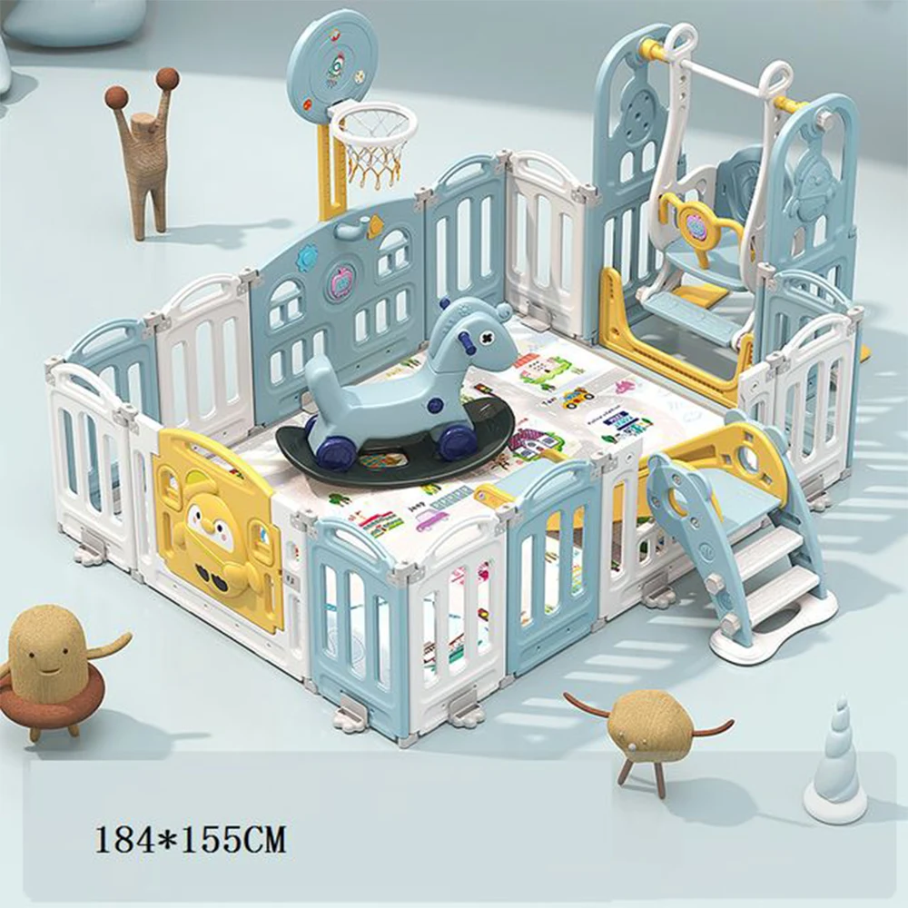 Игровые центры - Детский игровой центр 70051 – синий, 184 x 155 см