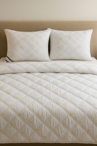 Set Plapuma + 2 perne Somnart Bamboo 200 x 220 cm [1]