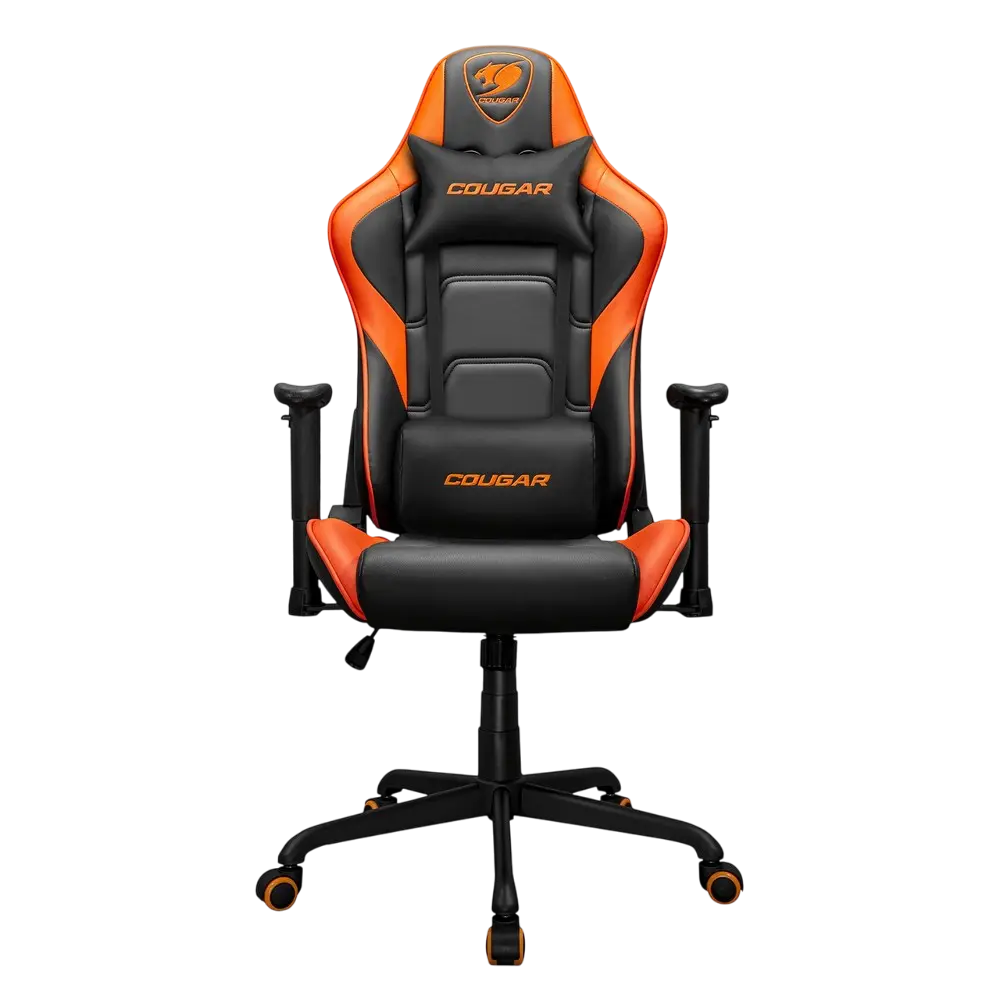 Mobilier - Scaun Gaming Cougar ARMOR ELITE, PVC Piele, Negru | Portocaliu