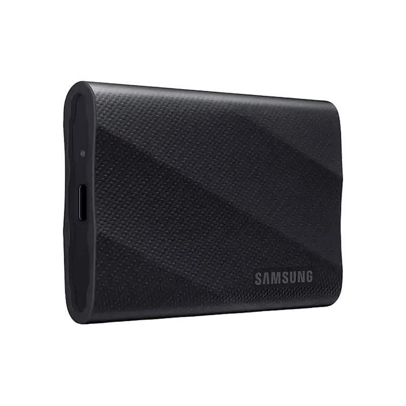 SSD Extern - Внешний портативный SSD Samsung T9, 2 ТБ, Черный (MU-PG2T0B/EU)