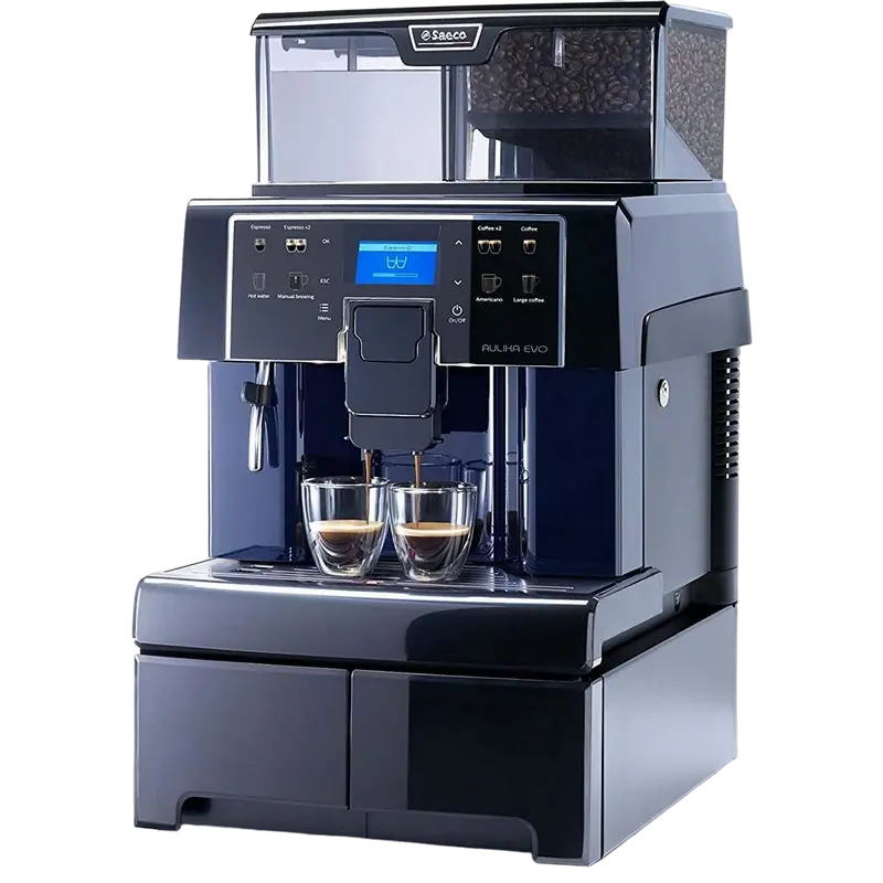 Профессиональная кофемашина Saeco Aulika Evo Office, Черная [3]