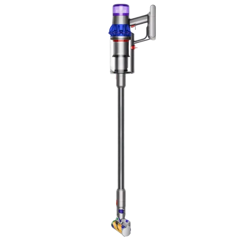 Вертикальный пылесос Dyson V15 Detect Fluffy, Синий | Никель [1]