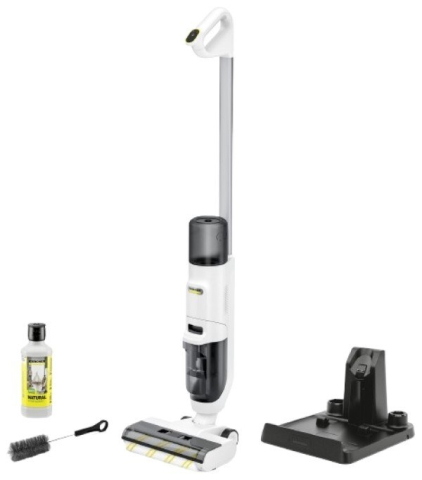Mop electric Kärcher FCV 2 Natural N Alb (25 min autonomie, rezervor 0,8 L) [1]