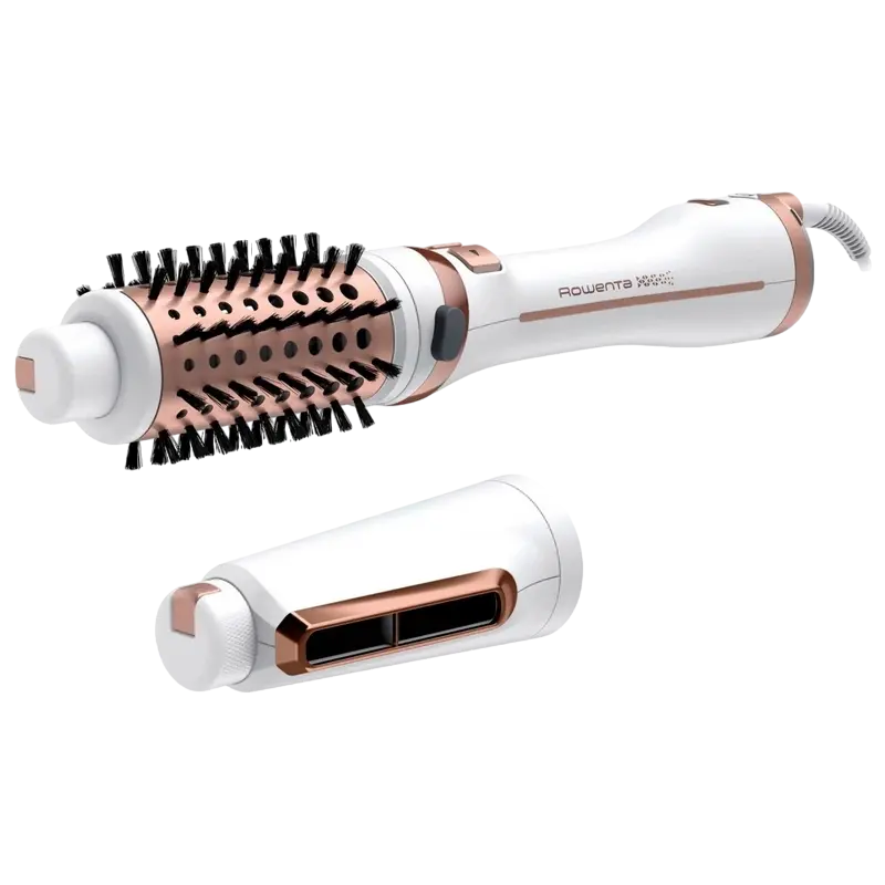Бытовая техника - Фен-щетка Rowenta Ultimate Experience CF9720F0, 700 W, белый | розовый