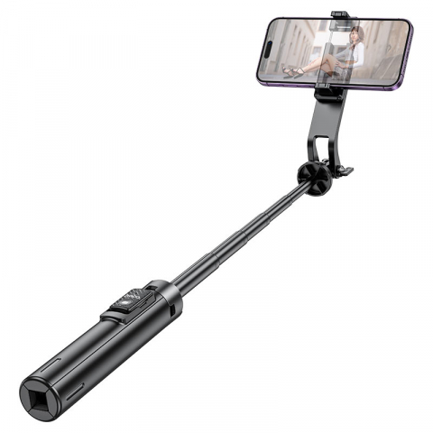 Accesorii GSM - K21 Stream – Suport profesional pentru live streaming, fotografie și selfie-uri, cu înălțime reglabilă și telecomandă Bluetooth