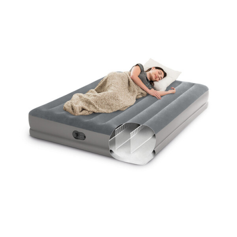 Надувной матрас INTEX «Velur Prestige» 203x152x30 см с USB-насосом FastFill [3]