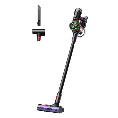 Пылесосы - Беспроводной вертикальный пылесос Dyson V8 Cyclone Чёрный (150 Вт, 60 мин работы, контейнер 0,5 л)