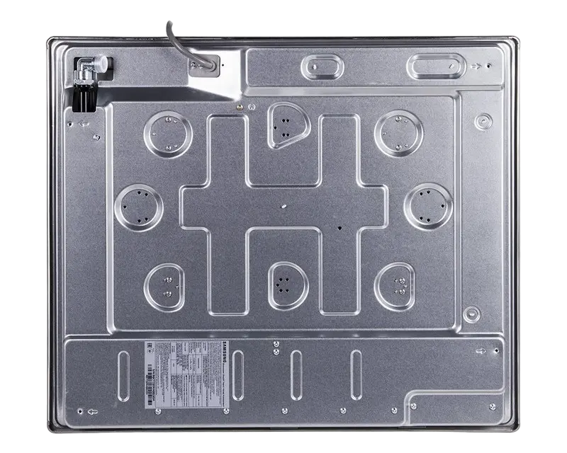 Встраиваемая Газовая Варочная Панель Samsung NA64H3010AS/WT, Инокс с Чугунными Решетками [1]