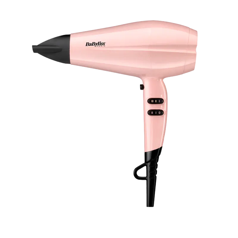 Uscatoare pentru par - Uscător de păr BaByliss Rose Blush 5337PRE, 2200 W, Roz | Negru