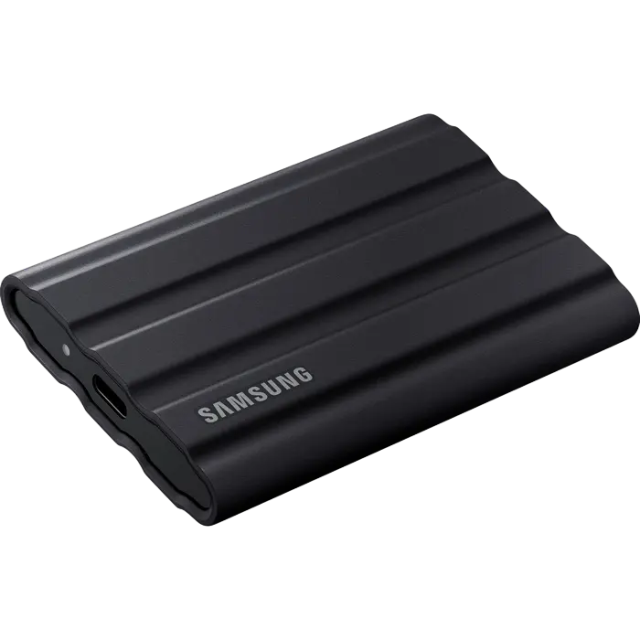 Внешний портативный SSD Samsung Portable SSD T7 Shield, 2 ТБ, Черный (MU-PE2T0S/WW) [1]