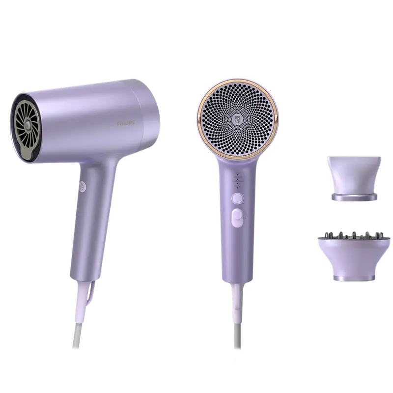 Фен Philips BHD720/10, 1800 W, фиолетовый [4]