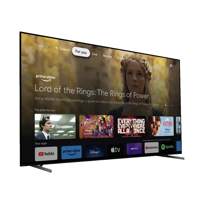 65" OLED SMART TV SONY XR65A80LAEP, 3840x2160 4K UHD, Android TV, Чёрный [3]