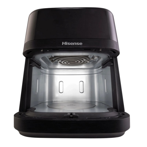 Friteuză cu aer cald Hisense HAF1800DCD, 6,3 l, 1800 W, bol antiaderent, control senzor, negru [3]