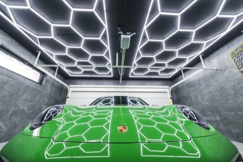 Sistem de iluminare modular LumiOn LO-6 (484,5×243,5 cm) – Lumină Albă Puternică și Design Elegant pentru Spații Profesionale [4]