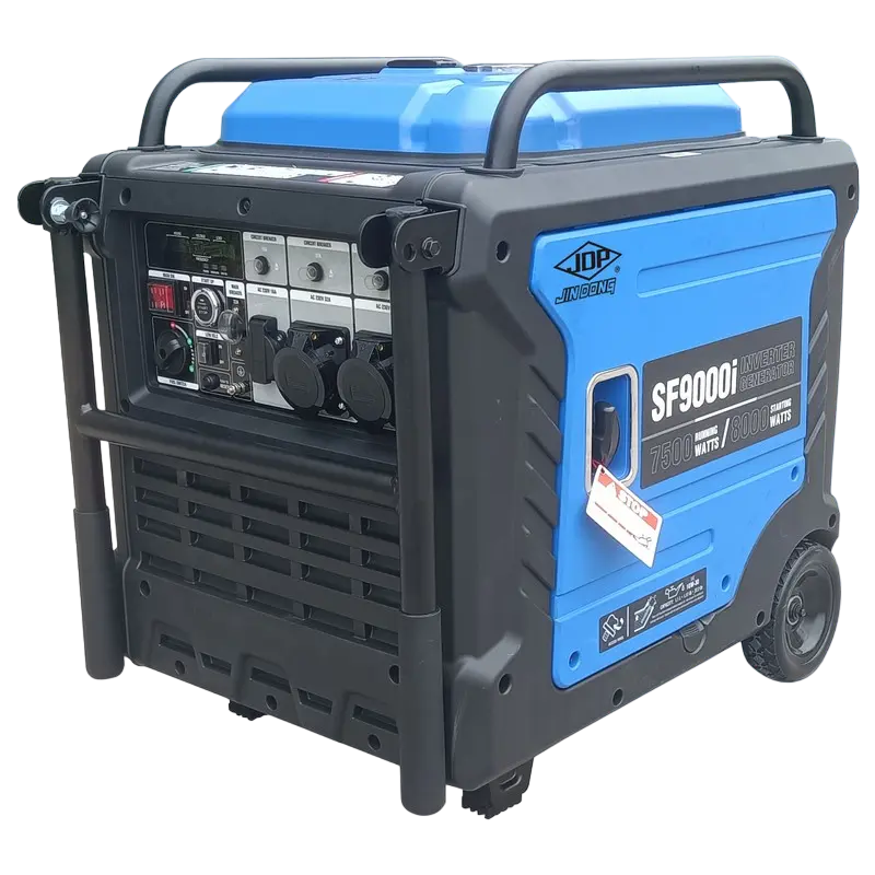 Casa și grădina - Generator pe benzină JDP SF9000I, 220V Monofazat – Putere ridicată pentru nevoi casnice și profesionale