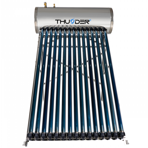 Panouri solare presurizate cu rezervor - Panou Solar Presurizat THUNDER – 150L, cu Heat-Pipe și Încălzitor Electric | 4 Sezoane de Eficiență și Economii
