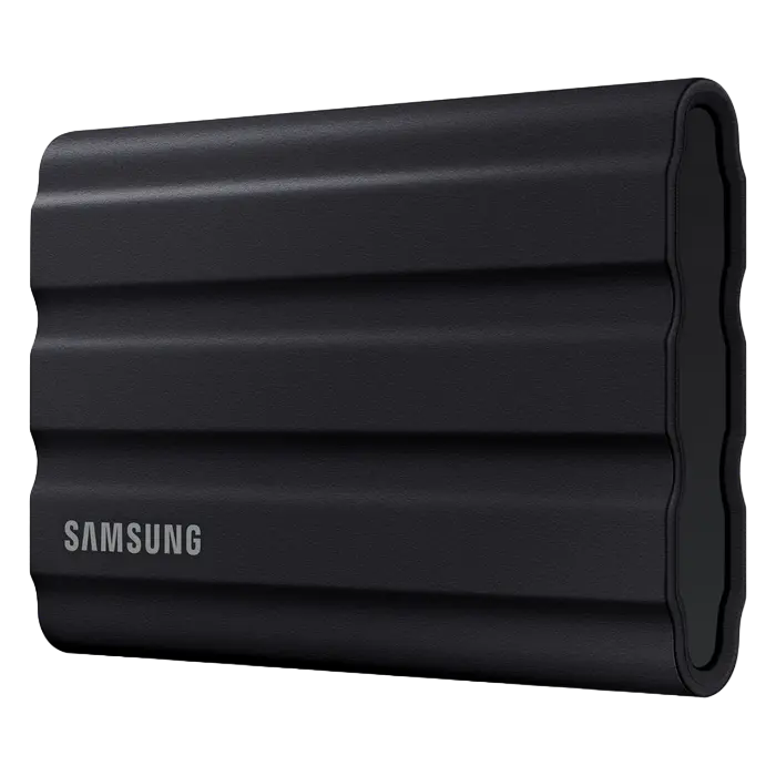 Внешний портативный SSD Samsung Portable SSD T7 Shield, 4 ТБ, Черный (MU-PE4T0S/WW) [2]