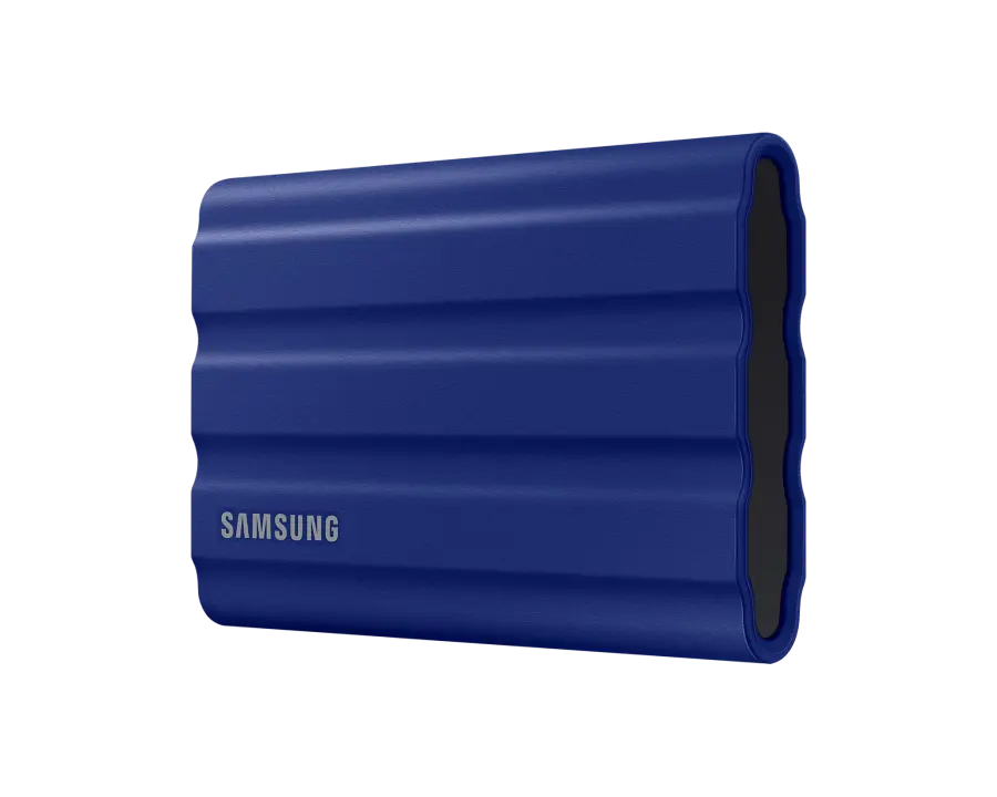 Внешний портативный SSD Samsung T7 Shield, 2 ТБ, Синий (MU-PE2T0R/WW) [1]