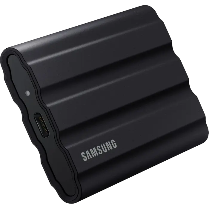 Внешний портативный SSD Samsung Portable SSD T7 Shield, 4 ТБ, Черный (MU-PE4T0S/WW) [4]