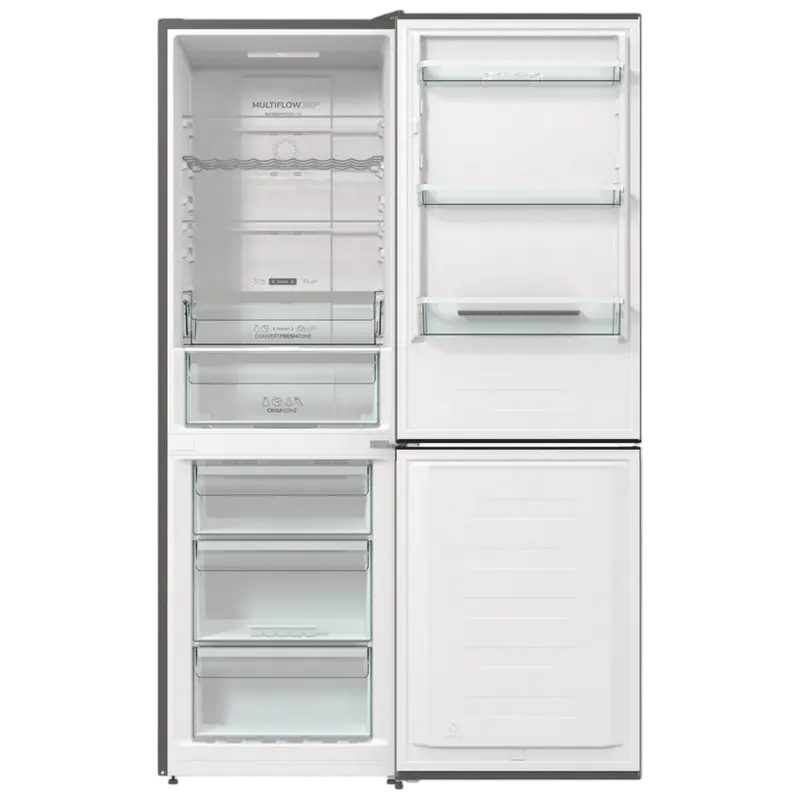 Холодильник Gorenje NRK619DA2XL4, Нержавеющая сталь [3]