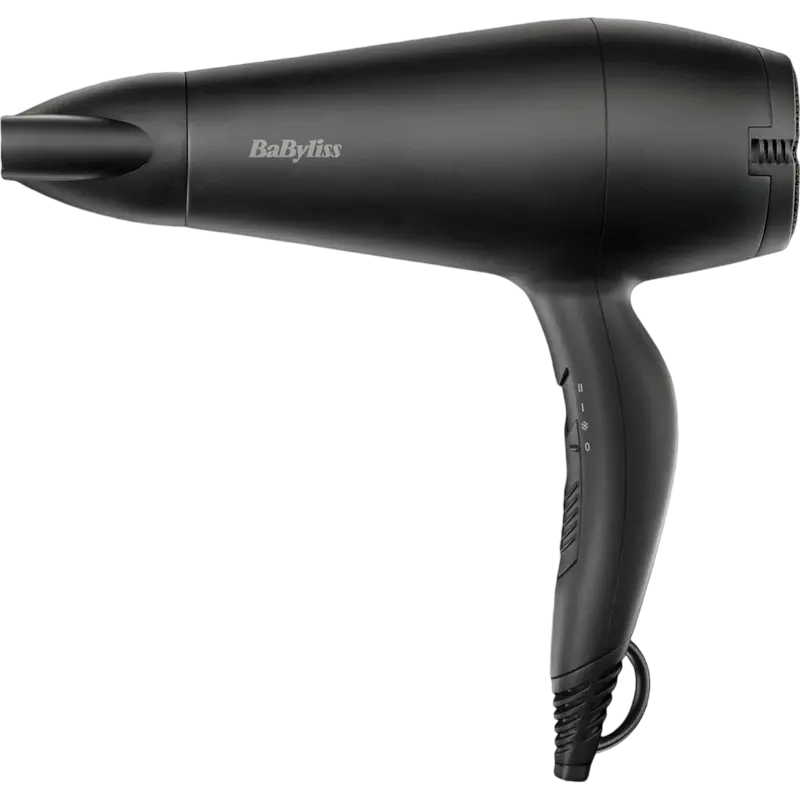 Uscător de păr BaByliss D215DE, 2000W, Negru [4]