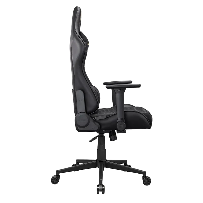 Scaun Gaming Cougar Armor One V2 Gold, PVC Piele, Negru | Auriu [2]