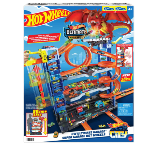 Игровой набор Hot Wheels «Ultimate Garage» — гонки, трюки и битва с драконом! [6]
