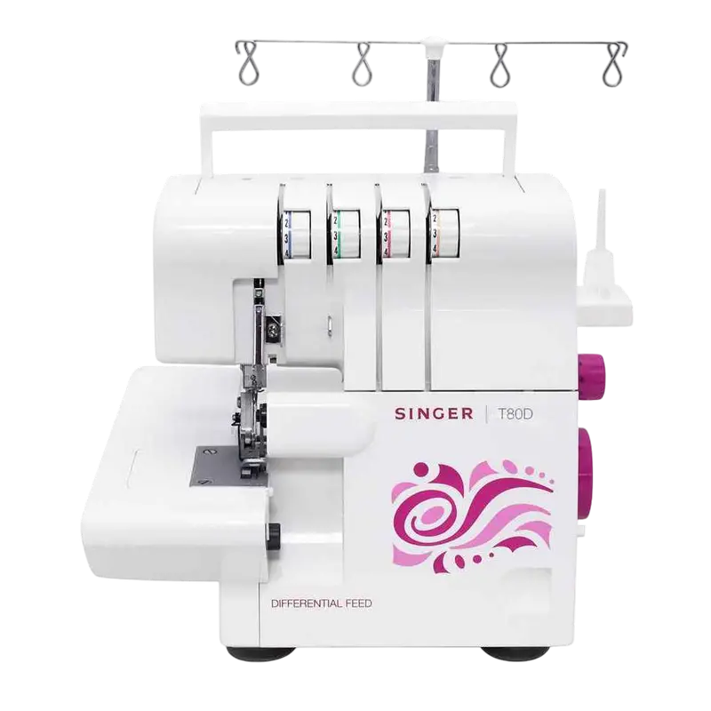 Бытовая техника - Оверлок Singer T80D, белый
