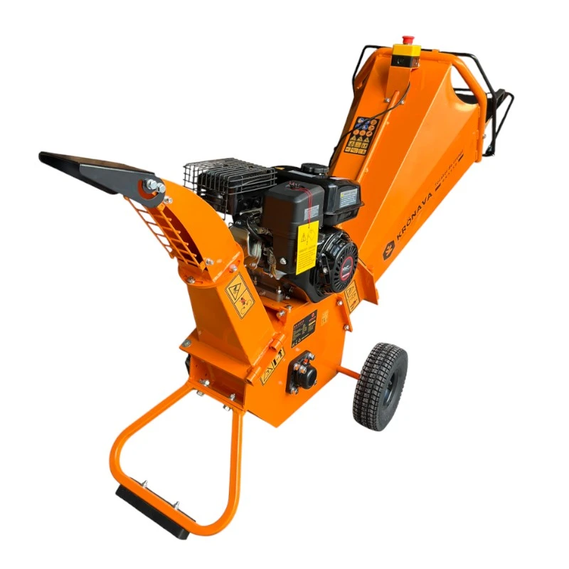 Tocător de crengi pe benzină Kronava RNA650 – 4000 W, 4 timpi, diametru tocare 100 mm – Putere și independență totală pentru grădină, livadă sau șantier! [13]